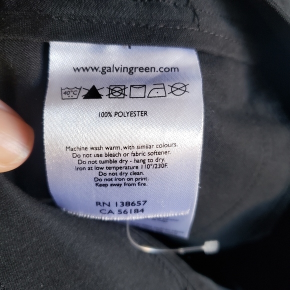 GALVIN GREEN GIRLS GOLF PANTS SIZE 2 BLACK - Picture 6 of 6